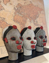 Beaded Tribal Heads from Cameroon - Medium