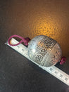 Medium Handmade SABR Christmas Ornaments | metal & rayon