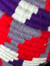 Berber Basket - purple | red | white
