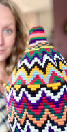 XL Berber Basket ZIGZAG