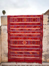 TIFLET Flatwoven Rug 240/141 - red & yellow