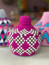 Berber Basket - Multi Pink