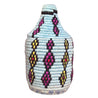 Berber Basket - blue plus diamonds