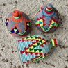 Berber Baskets - neon & gray