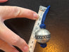Small Handmade SABR Christmas Ornaments | metal & rayon