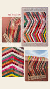 Small Boujad Rug | zigzag-multi