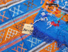 TIFLET Flatwoven Rug 240/141 - blue & orange