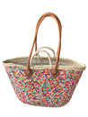 FIESTA Sequined Shopper with leather Handles