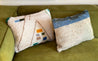 Vintage Boujad Cushions | off white - blue - green