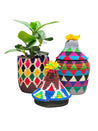 Berber Baskets - multi pompom