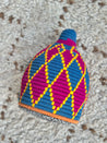 Berber Baskets - blue, purple, fuchsia & yellow
