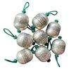 Medium Handmade SABR Christmas Ornaments | metal & rayon