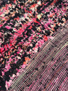 Doublesided Kilim Boucherouite PINK & BLACK