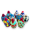 Berber Baskets - multi shades of blue & burgundy