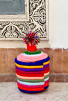 SOUK Basket with POMPOM