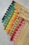 Handwoven Moroccan PLACEMATS with TASSELS