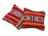 ZEMMOUR Cushions w/ Orange Tassels 45/45