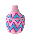Berber Basket - Multi Pink