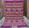 TIFLET Flatwoven Rug 238/144 - fuchsia & orange