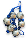 Small Handmade SABR Christmas Ornaments | metal & rayon