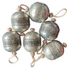 Medium Handmade SABR Christmas Ornaments | metal & rayon