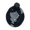 Berber Basket XXL - dazzling black & white