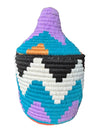 Berber Basket - Multi Blue