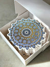 Set of 6 Ceramic COASTERS - SAMIR