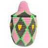 Berber Baskets - purple | neon green