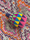 Berber Baskets - blue, purple, fuchsia & yellow