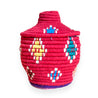 Berber Baskets - blue | red | details