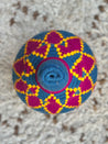 Berber Baskets - blue, purple, fuchsia & yellow