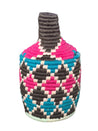 Berber Baskets - teal, black & fuchsia