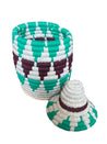 Berber Baskets - teal & grey