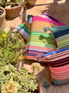 MOUIRA Multi Stripe & Pompom Cushions - 60/60