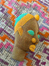 Beaded Tribal Heads from Cameroon - Medium