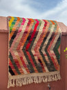 Small Boujad Rug | zigzag-multi