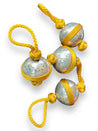 Small Handmade SABR Christmas Ornaments | metal & rayon