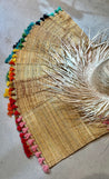 Handwoven Moroccan PLACEMAT with TASSELS