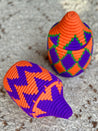 Berber Baskets - purple & orange