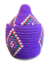 Berber Baskets - multi pink & purple & red