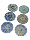 Set of 6 Ceramic COASTERS - SOUQ