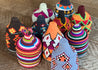 Berber Baskets - multi orange & purple