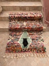 Small Boujad Rug | dotted-green