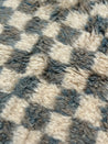 Tazenakht Rug | ecru-black-gray-aqua
