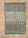 Tazenakht Rug | ecru-black-gray-aqua