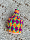 Berber Baskets - blue, purple, fuchsia & yellow