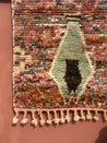 Small Boujad Rug | dotted-green