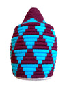 Berber Baskets - multi shades of blue & burgundy