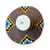 Berber Basket - blue | sand | yellow